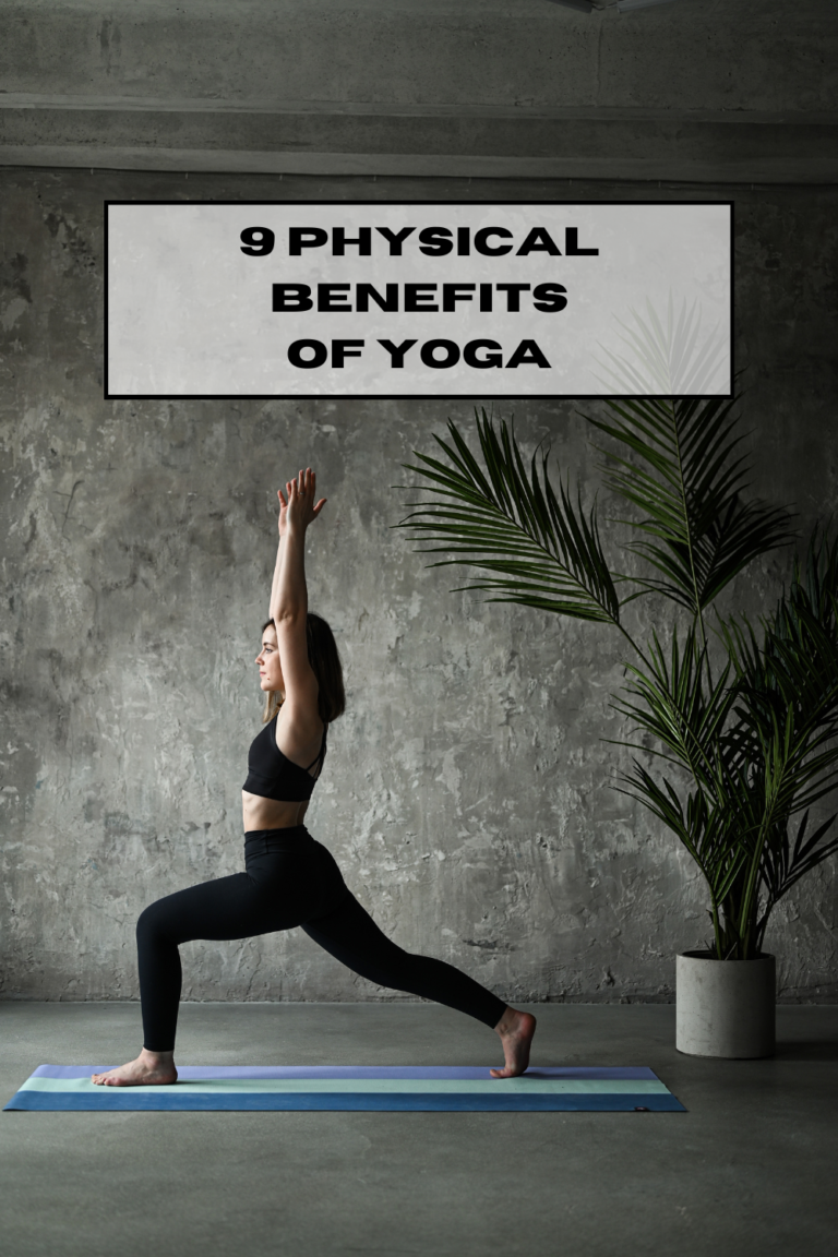 Pacific Yoga & Fitness, online yoga instructor, shares 9 Physical Benefits Of Yoga.