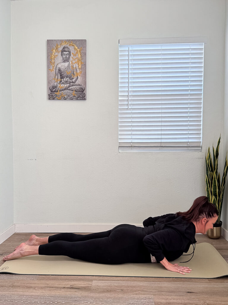 Pacific Yoga & Fitness, online yoga instructor, shares Yoga For Runners. cobra pose