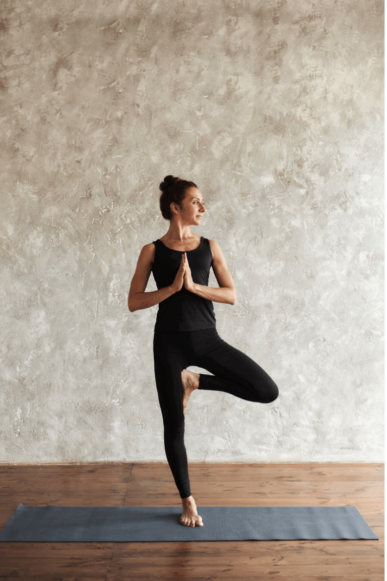 Pacific Yoga & Fitness, online yoga instructor, shares Fall Yoga Practice: Grounding, Balance, and Renewal.