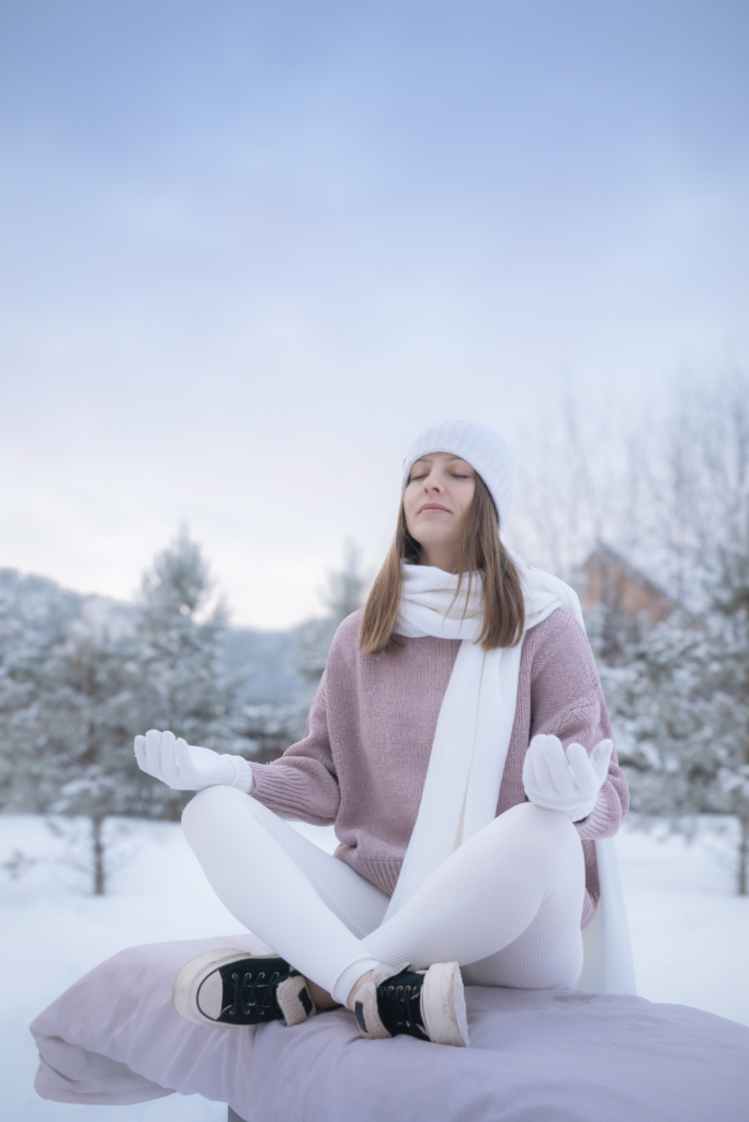 Pacific Yoga & Fitness, online yoga instructor, shares Winter Yoga Wellness.
